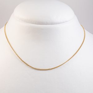 Collana sottile oro giallo 18k
