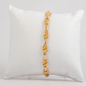 Bracciale da uomo oro giallo 18k