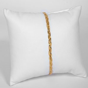 Bracciale intrecciato oro giallo 18k