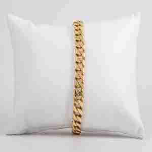 Bracciale da uomo oro giallo 18k