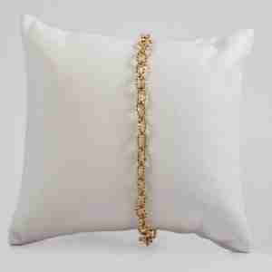 Bracciale sottile oro giallo 18k